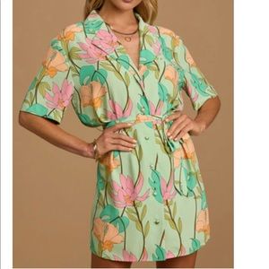 Tropical Dress from Lulus Size Medium